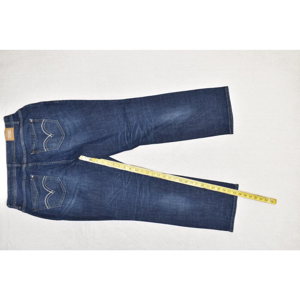Levi's Women's Blue 505 Straight Leg Jeans Plus Size 16W Defined Waist - Picture 5 of 8